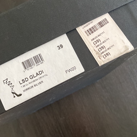 Amina Muaddi 'LSD Gladi' Sandals - Picture 11 of 11